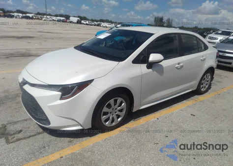 2021 Toyota Corolla Le из США, поврежденный, VIN JTDEPMAE2MJ162974